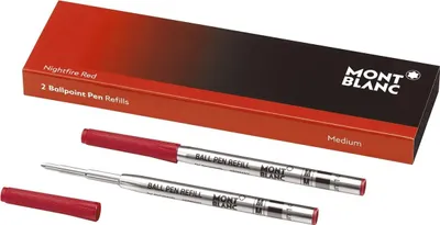 Produktbild von MONTBLANC Kugelschreiberminen M modena red 2 Stück