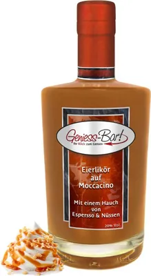 Produktbild von Eierlikör auf Moccacino 0,5L Sehr sämig und süffig! 20%Vol