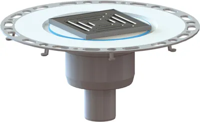 Image de Dallmer Bodenablauf TistoPlan VK12, DN 50, 120x120mm