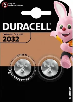 Produktbild von DURACELL 2032 B2 Knopfzellen 0 0 0