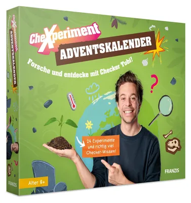 Produktbild von 67330 CheXperiment Adventskalender Forsche und entdecke mit Checker Tobi