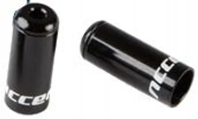 Produktbild von ACCENT Endkappe Schaltzug 4mm Aluminium Schwarz 2 Stück
