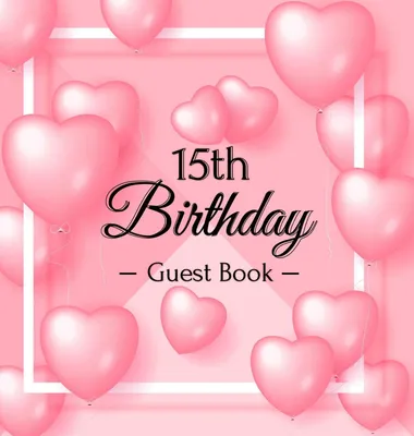Produktbild von 15th Birthday Guest Book