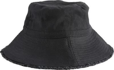 Produktbild von Herren Damen Outdoor Fischerhut mit breiter Krempe, modischem Quasten-Schlapphut (schwarz)