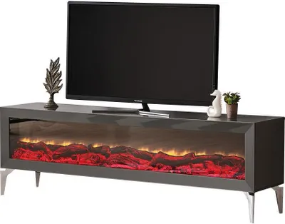 Produktbild von Kamin Elektrokamin Media rtv tv ständer Fernseher 154x41 Sideboard lowboard