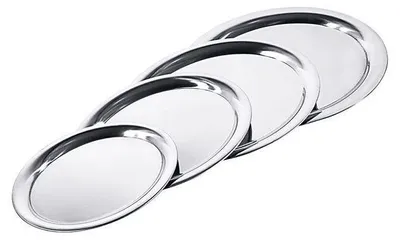 Produktbild von CONTACTO Serviertablett, oval, Höhe: 10 mm, Länge: 200 mm, Breite: 145 mm
