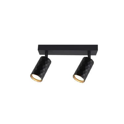 Produktbild von MasterLED LED Deckenstrahler Glamour GU10 schwarz 2 flammig schwenkbar IP20