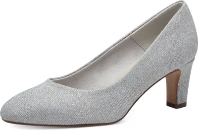 Zdjęcie produktu dla Tamaris Pumps - Silver Glam Textile : 39 : Rozmiar normalny: 39 Szerokość: Normalny