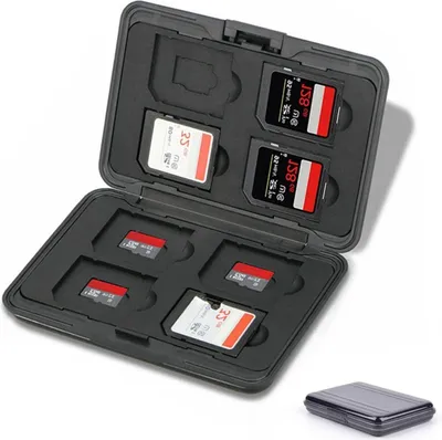 Image de Pochette étanche pour cartes mémoire SD TF Pochette de protection
