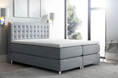 Obrázek produktu pro Manželská postel Manželská postel Postel s rámem Postel Čalouněná postel Postele Polyester