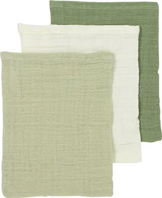 Produktbild von Meyco Waschhandschuh 3er Pack Musselin 20 x 17