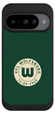 Produktbild von NIVOCASE Handyhülle für Google Pixel 10  Hülle NIVOpure Case Schwarz Offizielles Lizenzprodukt VfL Wolfsburg 80 Jahre