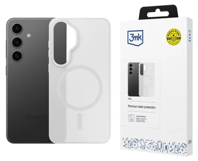 Image de Samsung Galaxy S25 - Étui Magcase blanc fumé 3Mk