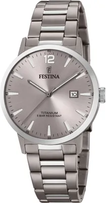 Produktbild von Festina Herrenuhr F20435-2 silber