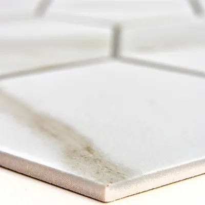 Produktbild von Keramik Mosaikfliesen Zorro Calacatta Hexagon 95
