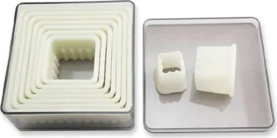 Obrázek produktu pro Vykrajovátka čtverce 9ks - Cakesicq