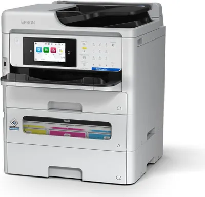 Produktbild von Epson WorkForce Pro EM-C800RDWF - Multifunktionsdrucker - Farbe - Tintenstrahl - A4 (210 x 297 mm)