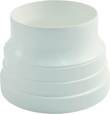 Produktbild von Marley Reduktion Rundrohr 150/125 mm, weiß