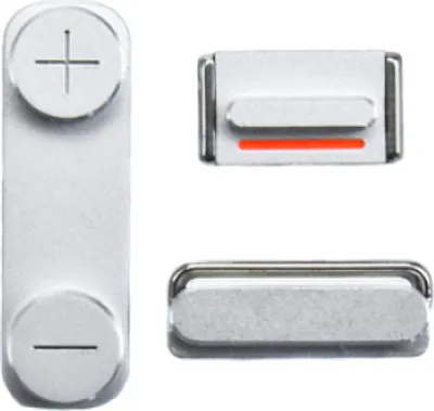 Produktbild von Seitentasten Tasten Set für iPhone 5