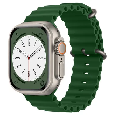 Zdjęcie produktu dla Pasek do Apple Watch 1/2/3/4/5/6/7/8/SE/SE 2 (38/40/41mm) - kolor: oliwkowy (Army Green)
