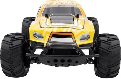 Immagine prodotto di Auto telecomandata 4x4 Monster Warrior Silverlit, 4 velocità, 15 km/h, nera e gialla, batteria e caricatore USB inclusi