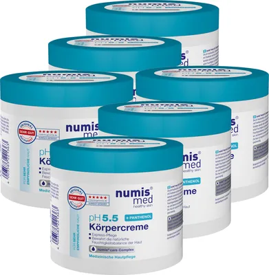 Produktbild von numis med ph 5.5 Körpercreme 6er Pack