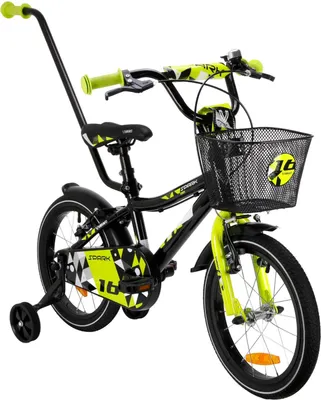 Produktbild von Miravo Spark 16" Aluminium Kinderfahrrad Schwarz-Grün