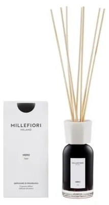 Zdjęcie produktu dla Pałeczki zapachowe 100ml Nero Millefiori Milano 77MDNR