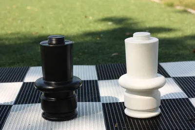 Obrázok produktu pre Vyvýšená časť na voľné šachové figúrky - čierna - 30 cm - Ubergames