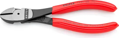 Produktbild von KNIPEX Kraft-Seitenschneider 160 mm, Kunststoff überzogen