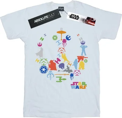 Produktbild von Star Wars - T-Shirt für Damen BI45066 (XXL) (Weiß)