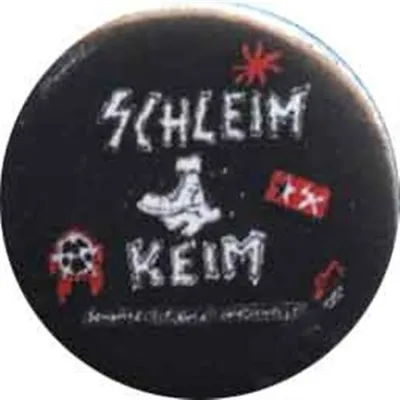 Produktbild von Schleimkeim - Schwarz Rot Gold Nie Gewollt - Button