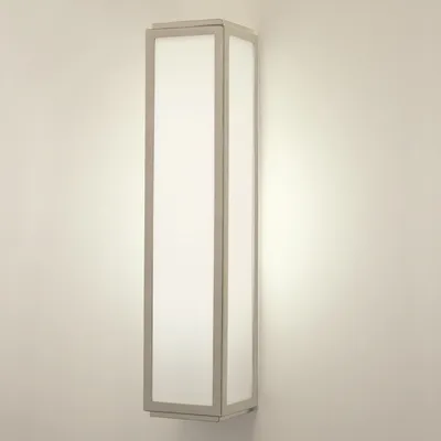 Produktbild von Wandleuchte Wandlampe Badezimmer Lampe Leuchte Design Opalglas Chrom Neu