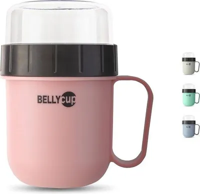 Produktbild von Famanu Müsli-Becher to go, BPA-frei - Grau, Rosa oder Blau