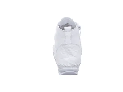 Produktbild von Gemini Damen Stiefelette Leder Reißverschluss 382175-01, Größe:39 EU, Farbe:Weiß
