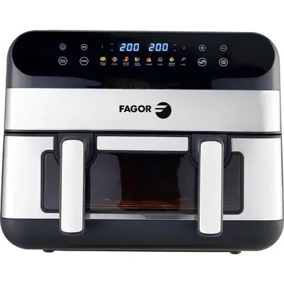 Obrázek produktu pro Fritéza bez oleje FAGOR Airfryer FGF10, objem 10 l, dvě komory 4,5 l, 2400 W