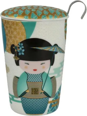 Produktbild von Teaeve® "New Little Geisha Petrol", 3 tlg.