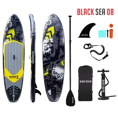 Immagine prodotto di Black Sea 08 Yellow Stone Stand Up Paddle Board gonfiabile 10'6