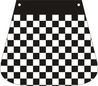 Immagine prodotto di Paraspruzzi RMS / paraspruzzi nero / bianco compatibile con molti modelli di Vespa