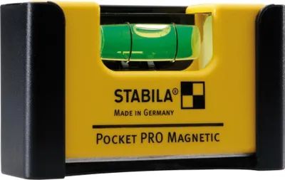 Produktbild von Stabila 17953, Taschenebene, 0,07 m, Gelb, 1 mm/m, Aluminium
