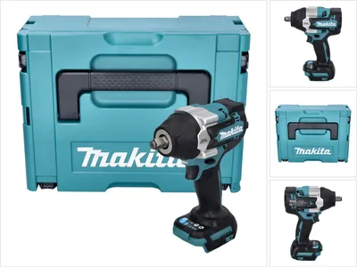Immagine prodotto di Avvitatore a impulsi a batteria Makita DTW 700 ZJ 18 V 700 Nm 1/2" XPT Brushless + Makpac - senza batteria, senza caricabatterie