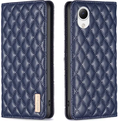 Image de Galaxy A23E Case, Elegant Flip Leather Case with Card Slots and Stand for Samsung Galaxy A23E blue