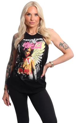 Produktbild von Yakuza Damen Sorrow Urban Tanktop, Schwarz, 3XL