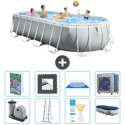 Produktbild von Prism Frame Pool Oval - 610x305x122 cm - 9-teilig  S538