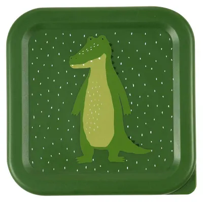 Obrázok produktu pre Sada Trixie Snackbox – 3-dielna – Mr. Alligator – detská krabička na desiatu