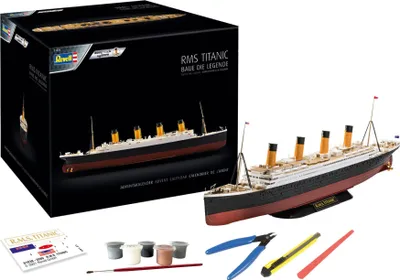 Produktbild von Revell Bausatz zum Zusammenstecken mehrfarbig,Adventskalender RMS Titanic