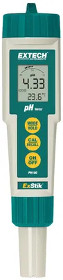 pH-Meterkit, wasserdicht, Flachelektrode, 0,00–14,00 pH, ATC