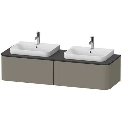 Produktbild von DURAVIT HP4946B9292 WTU HappyD2+ wandh.,354x1600x550mm
