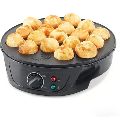 Produktbild von Takoyaki Maker 18 L?cher,Elektrischer Kugelgrill 750W, Fleischb?llchenmaschine, Antihaft,Einfach zu reinigen,fš¹r Kš¹che, Camping,Picknick