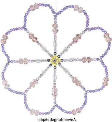 Produktbild von Lila Parelmoer-Kralen 4 mm 200 Stück.